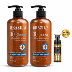 Set Profesional cu Keratină Braziliana